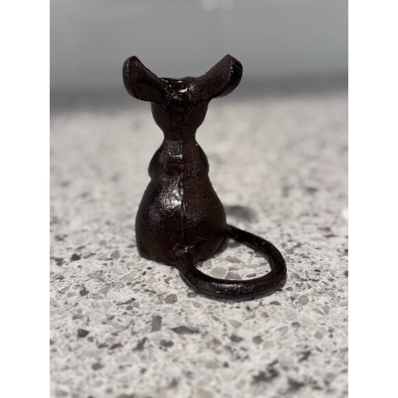 Vintage Cast Iron Mouse Figurine - - Picture 2 of 5